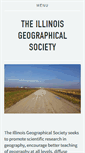 Mobile Screenshot of illinoisgeography.org