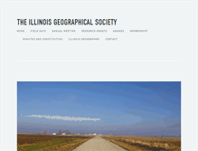 Tablet Screenshot of illinoisgeography.org